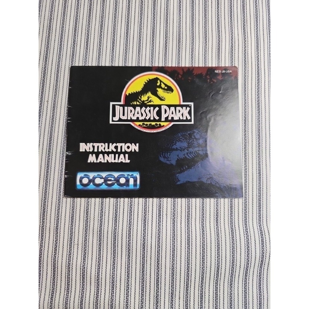 Jurassic park Nes manual